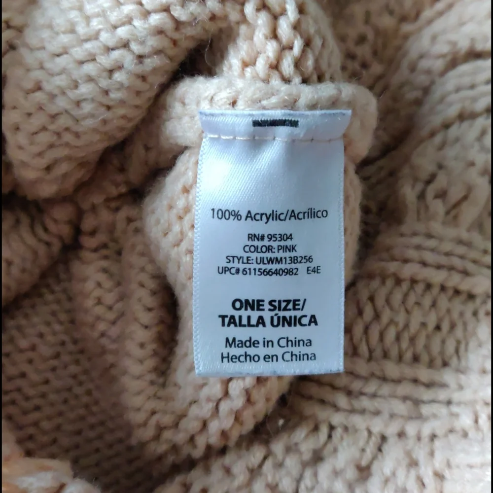 EUC youth knit beanie and winter headband
